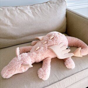 JELLYCAT PINK DRAGON, LARGE SIZE, 99% NEW